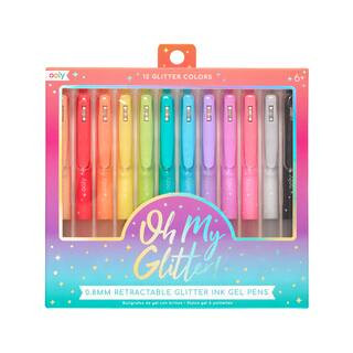 Oh My Glitter! 0.8mm 12 Color Retractable Gel Pen Set | Michaels Stores