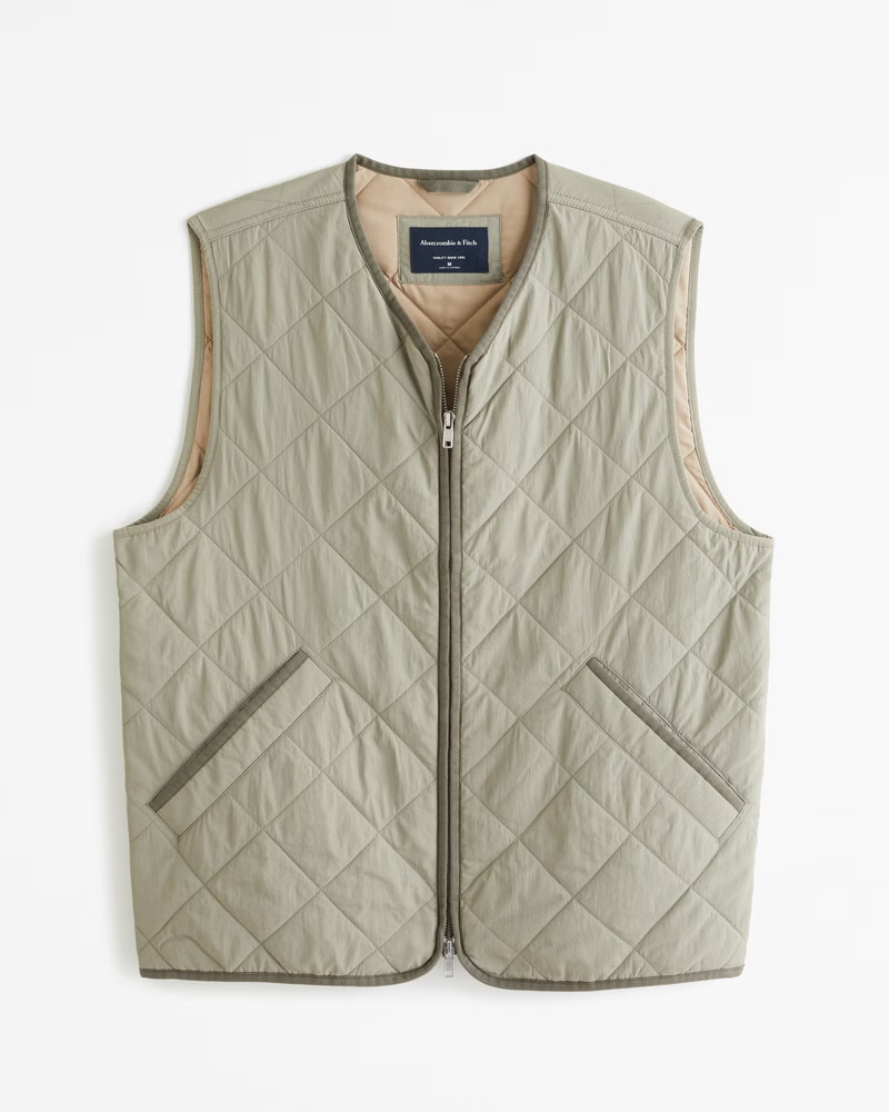 Quilted Utility Vest | Abercrombie & Fitch (US)