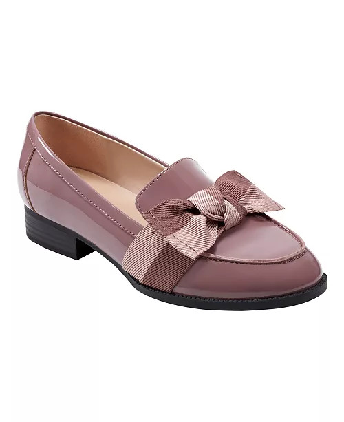 Bandolino Women's Lindio Bow Slip-On Tailored Loafers - Macy's | Macy's