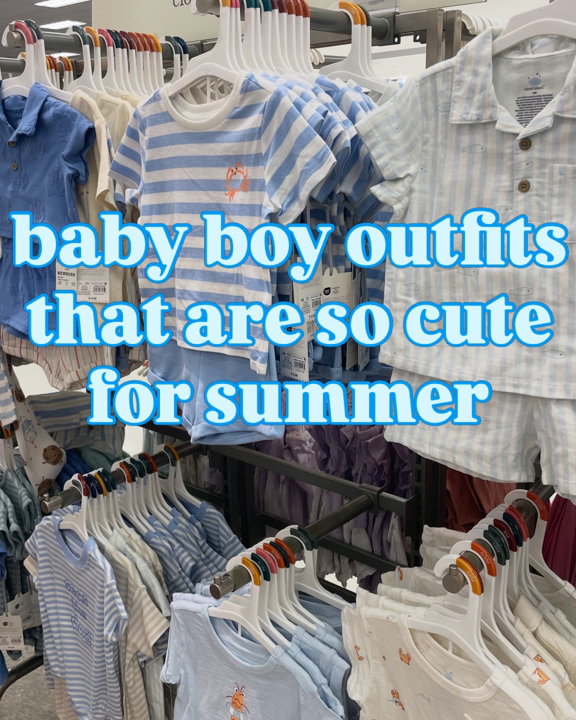 baby boy outfits that are so cute for summer☀️💙

I added some of these to my baby boy’s closet and can’t wait to style him in them🤩☺️ which outfit is your fave?! 

And if you’re a boy mama, you get the struggle to find some cute outfits for you baby that don’t have dinos or cars all over them! Follow me for cute outfits for our sweet boys🤭💙

#summeroutfitideas #babyboy #boymom #babyoutfits #targetstyle