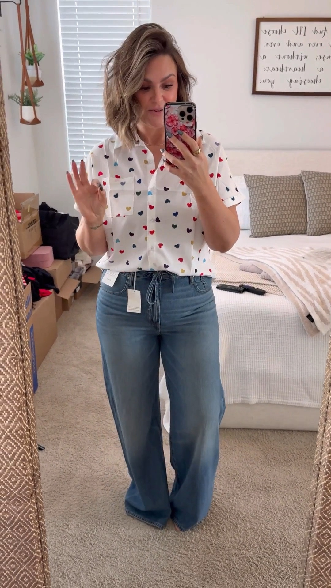 Love this outfit for spring! 


Spring outfits, hearts, button up, denim, jeans, casetify, phone case, iPhone, Courtney Hamilton, itscourtneyhamilton

#LTKspring #LTKootd
