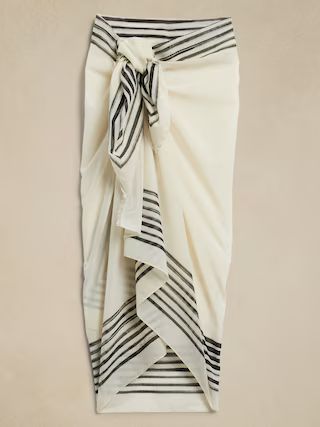 Cotton Sarong Wrap | Banana Republic (US)