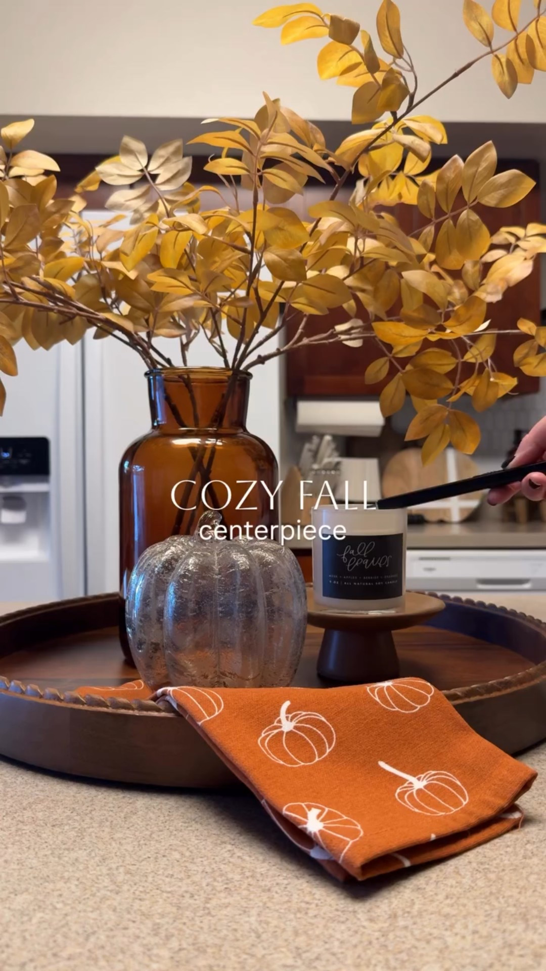 Cozy fall centerpiece✨🍂

One of my favorite centerpieces yet — simple, cozy, and so easy to style. Affordable fall home decor that brings warm, welcoming vibes and makes the kitchen feel perfectly ready for autumn. 🤎



#LTKHome #LTKSeasonal #LTKFallSale