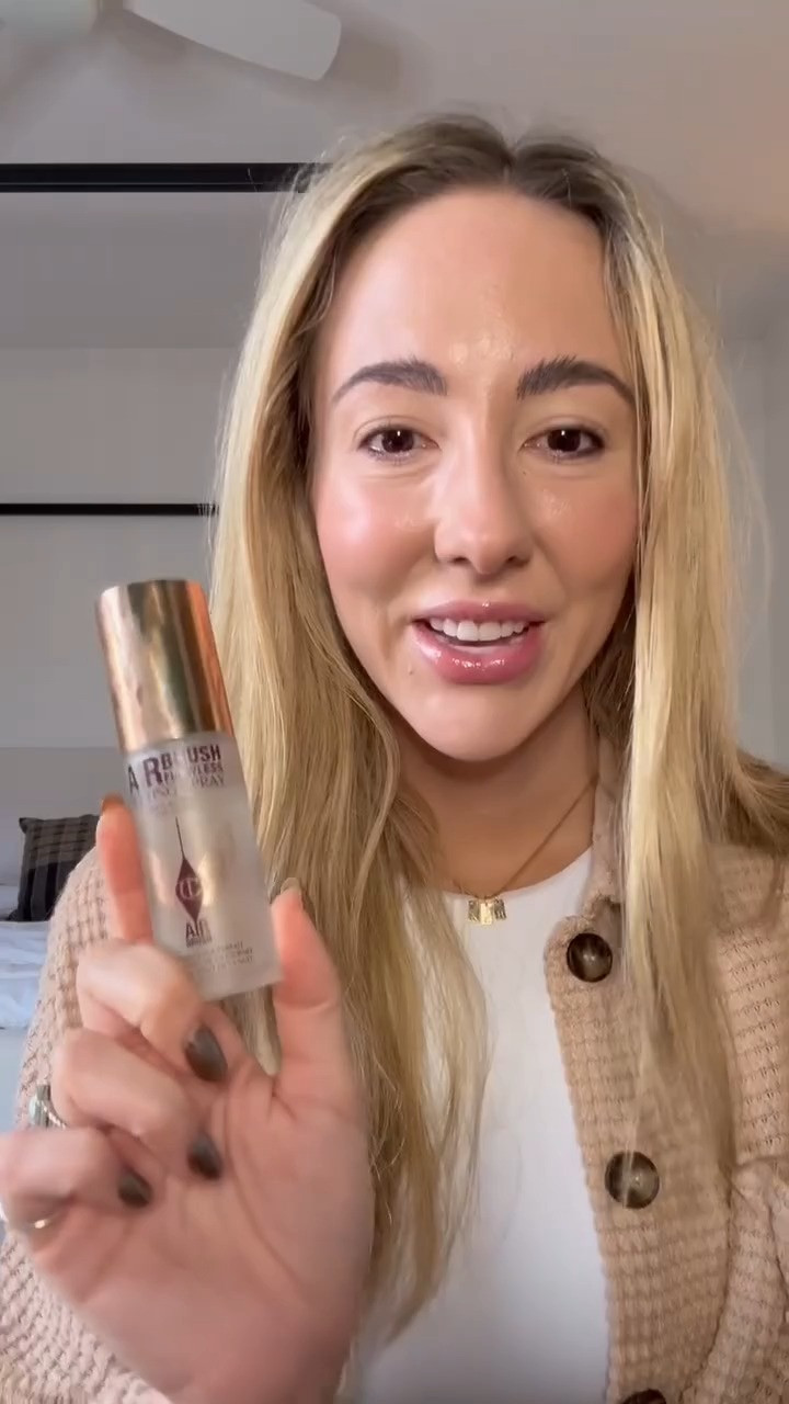 A forever makeup staple ✨ Charlotte Tilbury Setting Spray keeps my makeup looking fresh and in place all day without feeling heavy. Perfect for everyday wear, long days, or special events. 

 #CharlotteTilbury #SettingSpray #MakeupStaples #LongLastingMakeup #BeautyFavorites #EverydayGlam #MakeupEssentials #LTKBeauty #BeautyFinds #LTKTall #LTKFindsUnder50 #LTKBeauty