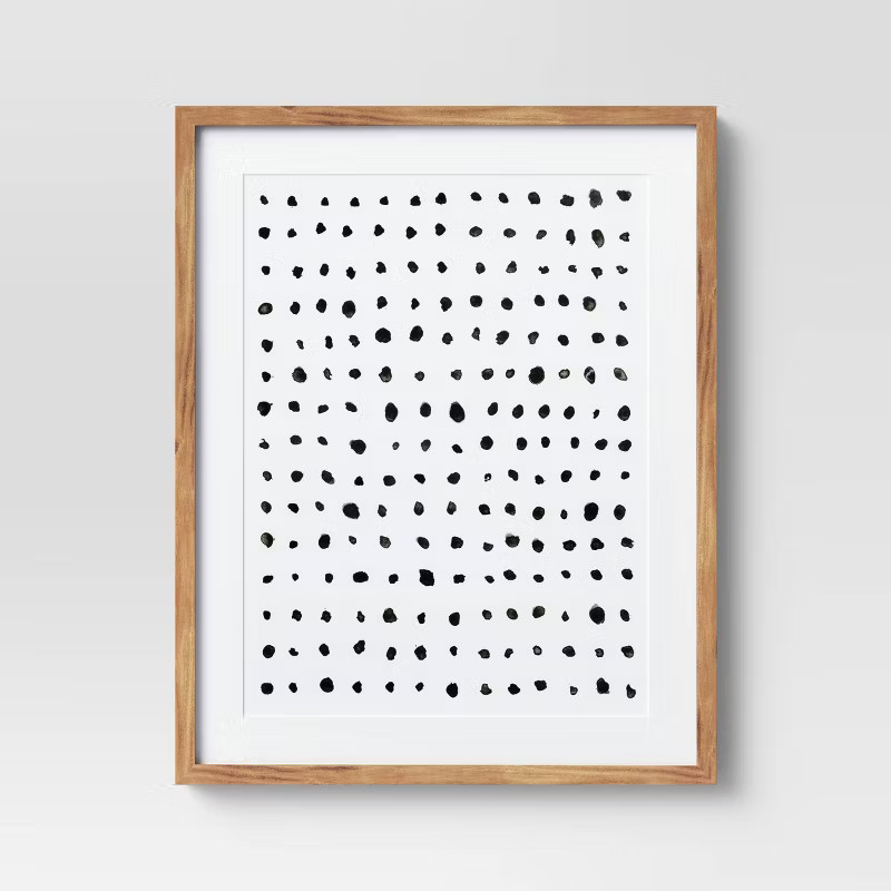 24" x 30" Dots Framed Under Glass with Mat - Project 62™ | Target