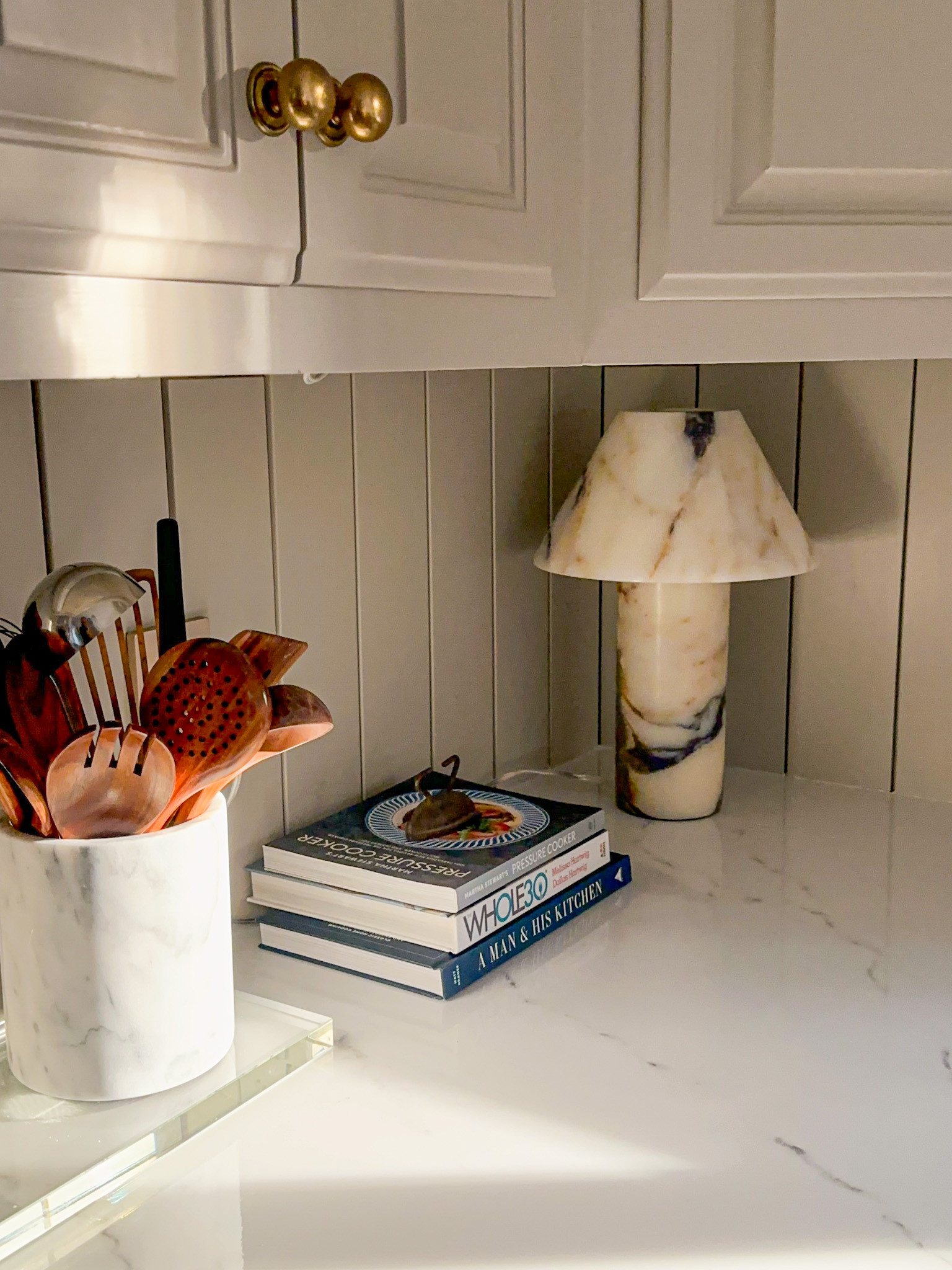 You know I'm a fan of lamps in the kitchen, so I'm extra excited to share the latest addition to the kitchen: the Athena Lamp in Calacatta Viola. An @alicelanehome exclusive and part of their recent spring drop, the Athena Lamp is work of art whether she's on or off. I just love how much warmth this lamp is adding to this little corner of my kitchen! ✨

The entire spring collection stunning! I've linked everything here and you can use my code ALLISON20 to get 20% off your entire order!

#AliceLaneHome #AliceLanePartner #HomeDecor #InteriorDesign #Marble #Lamps #StyleIdeas #KitchenDecor #SpringRefresh 

 #LTKHome #LTKStyleTip