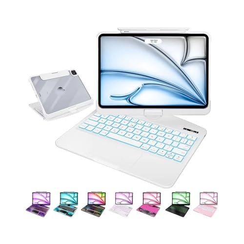 for iPad Air 13 Inch Case Keyboard (Air M3/M2), 360 Rotating for iPad Pro 12.9 Magic Keyboard (Pr... | Amazon (US)