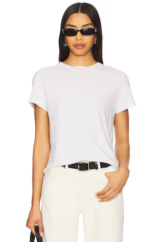 RE/DONE x Hanes The Classic Tee in Vintage White from Revolve.com | Revolve Clothing (Global)