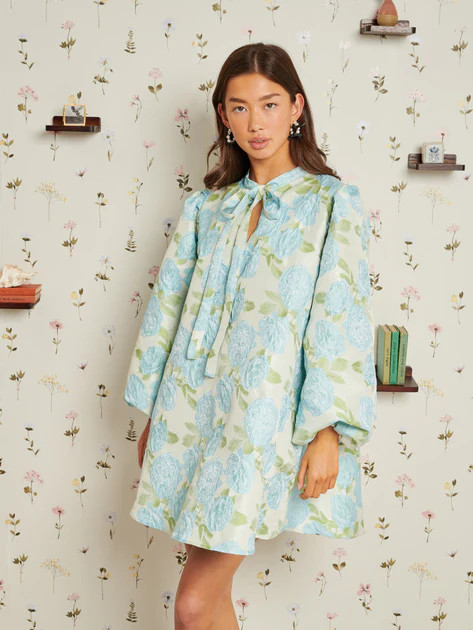 Sentimental Jacquard Bow Dress | Sister Jane (UK)