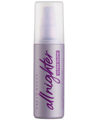 All Nighter Extra Glow Setting Spray, 4-oz. - Macy's | Macy's
