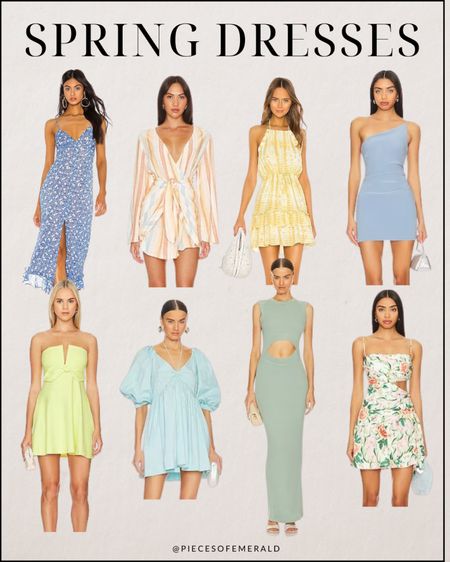 Favorite spring dresses from revolve, revolve fashion finds, spring outfit ideas 

#LTKSeasonal #LTKstyletip