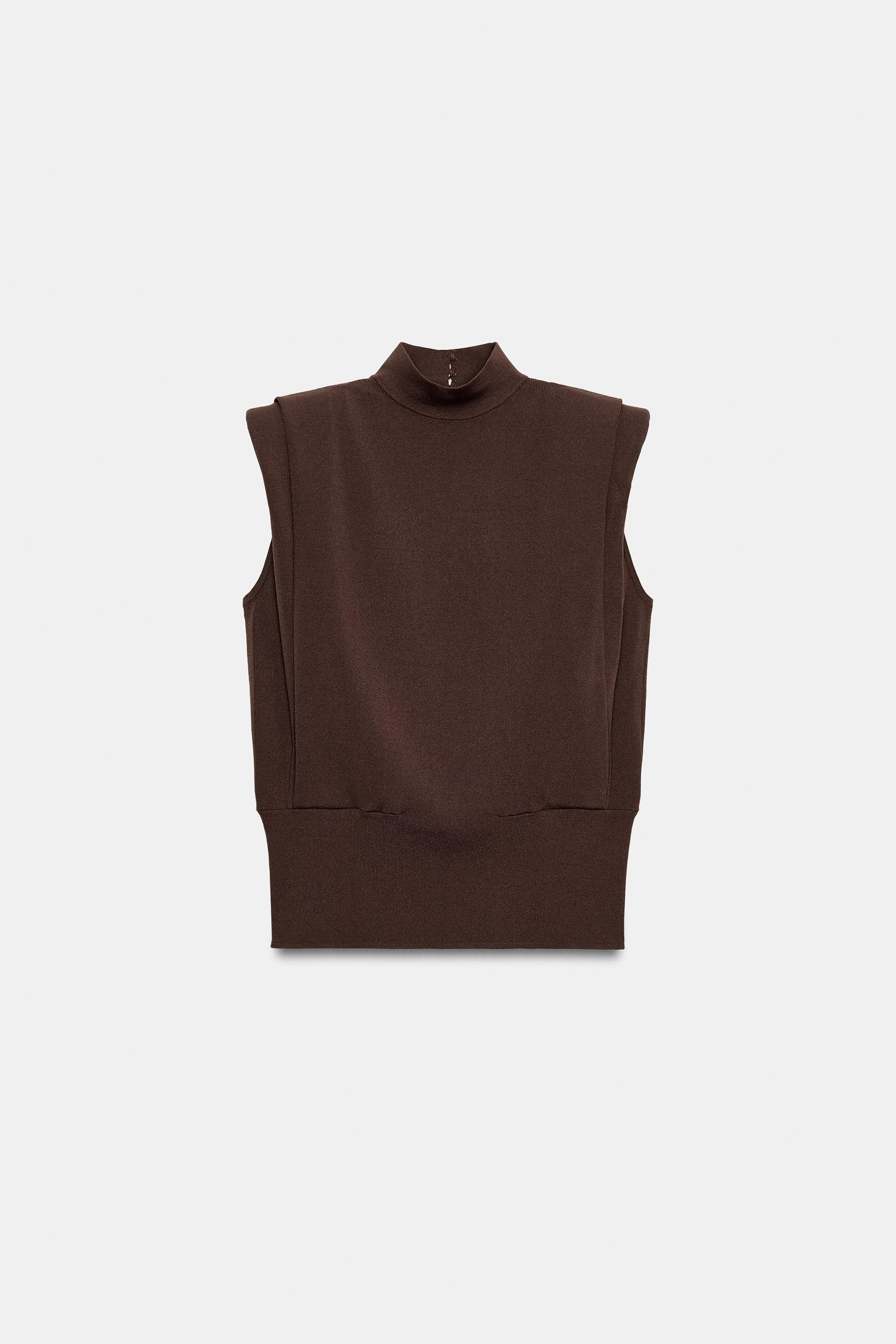 OPEN BACK KNIT TOP | Zara US