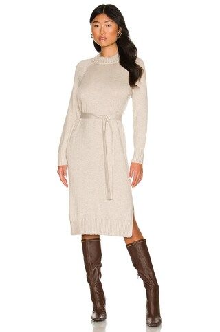 Splendid Clarice Sweater Dress in Heather Oatmeal from Revolve.com | Revolve Clothing (Global)