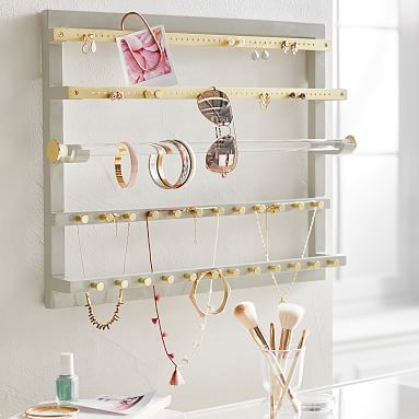 Elle Lacquer Wall Jewelry Organizer | Pottery Barn Teen | Pottery Barn Teen