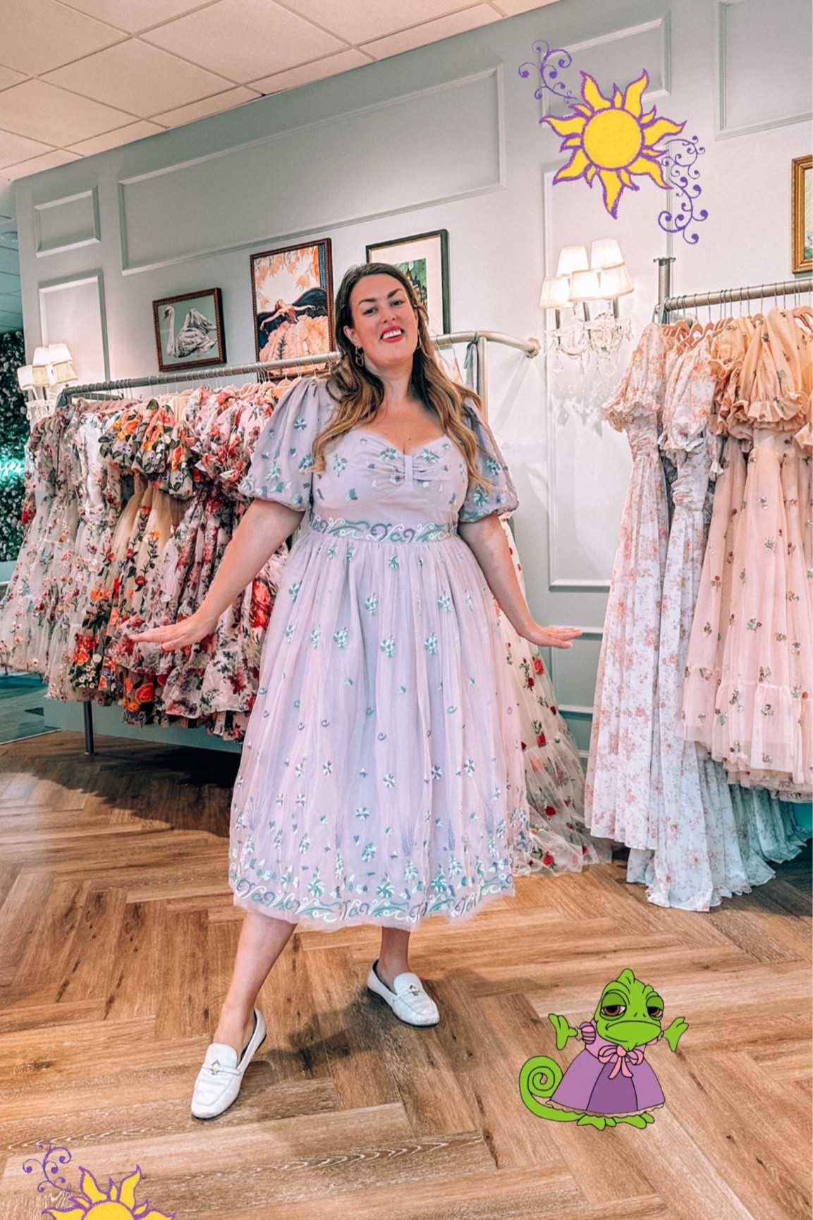 Rapunzel inspired dress. So dreamy! 

#LTKcurves #LTKtravel