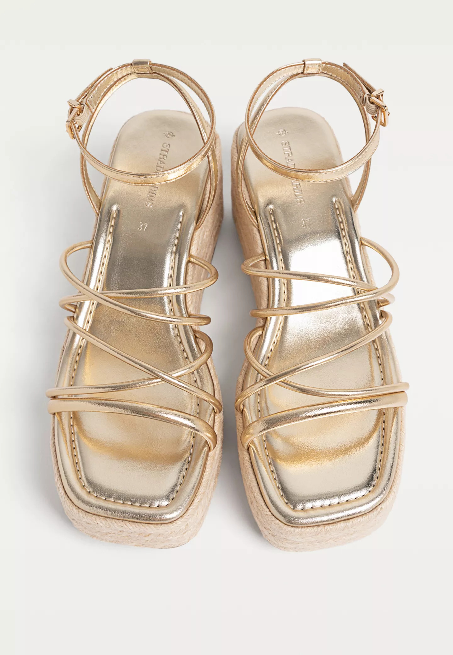 Cuñas yute plataforma | Stradivarius ES