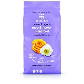 EcoScraps 4 lbs. Organic Rose and Flower Plant Food-PFRF174404 - The Home Depot | The Home Depot