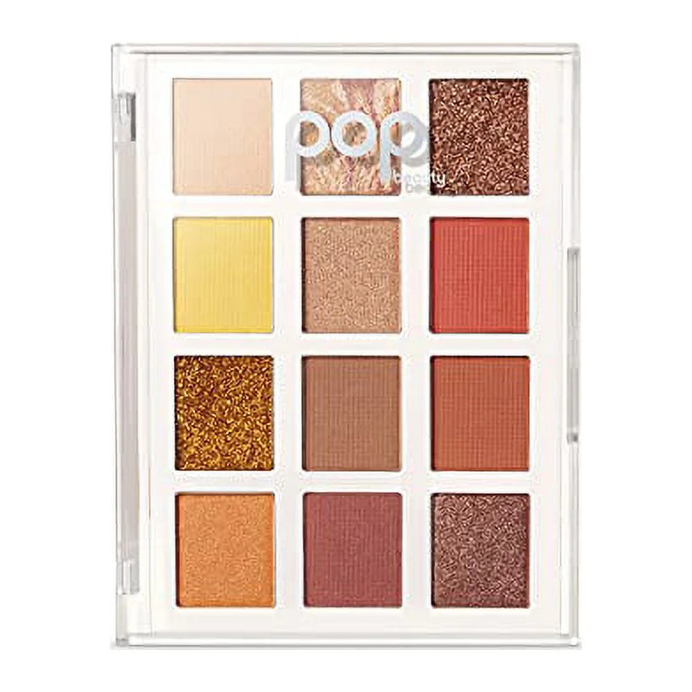 POPBEAUTY Lightshow Palette Fire Fit - Bright Fiery Eyeshadow Palette | Walmart (US)
