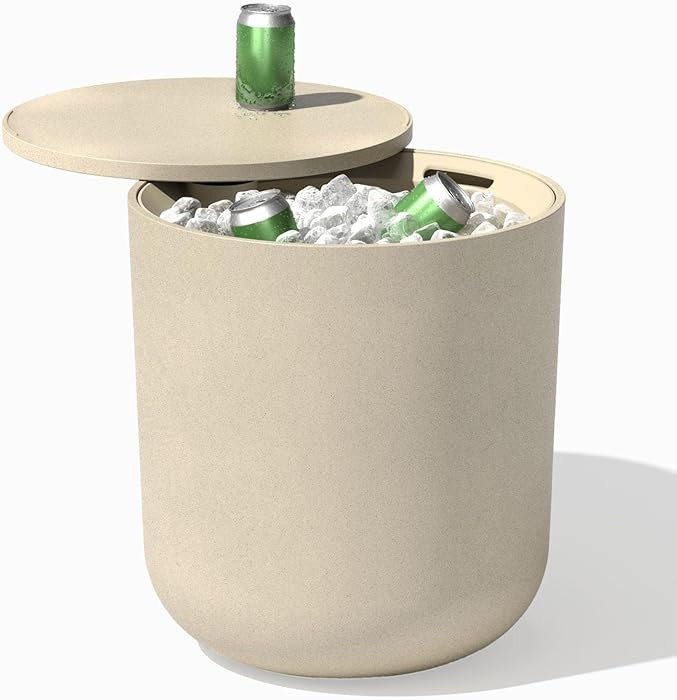 Veradek Kona Cooler Side Table \u2013 2-in-1 Outdoor Patio Side Table w/Cooler | Insulated 40L Ca... | Amazon (US)