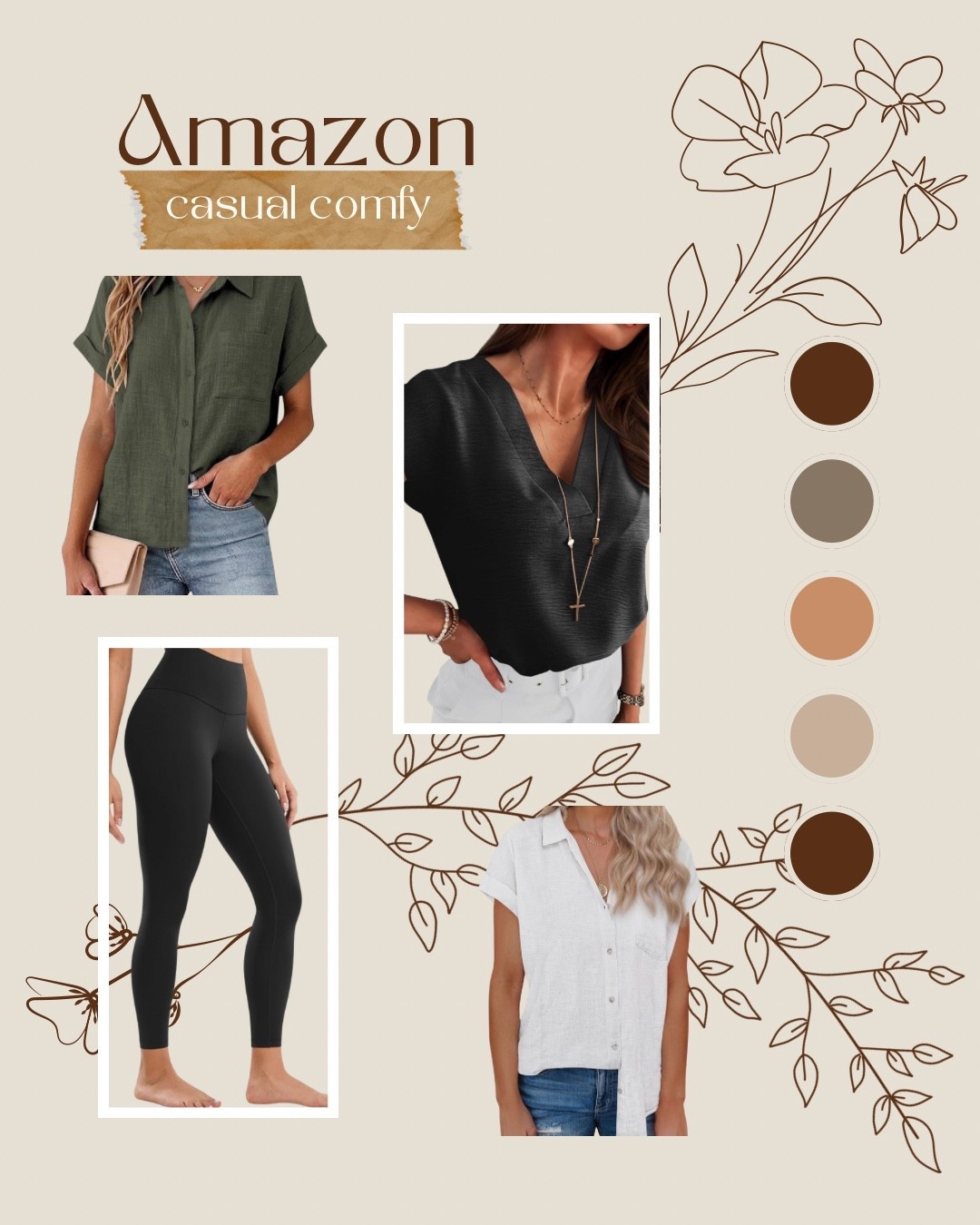 Comfortable casual wear that still makes you look like you have some style. ￼

#LTKOver40 #LTKHome #LTKootd