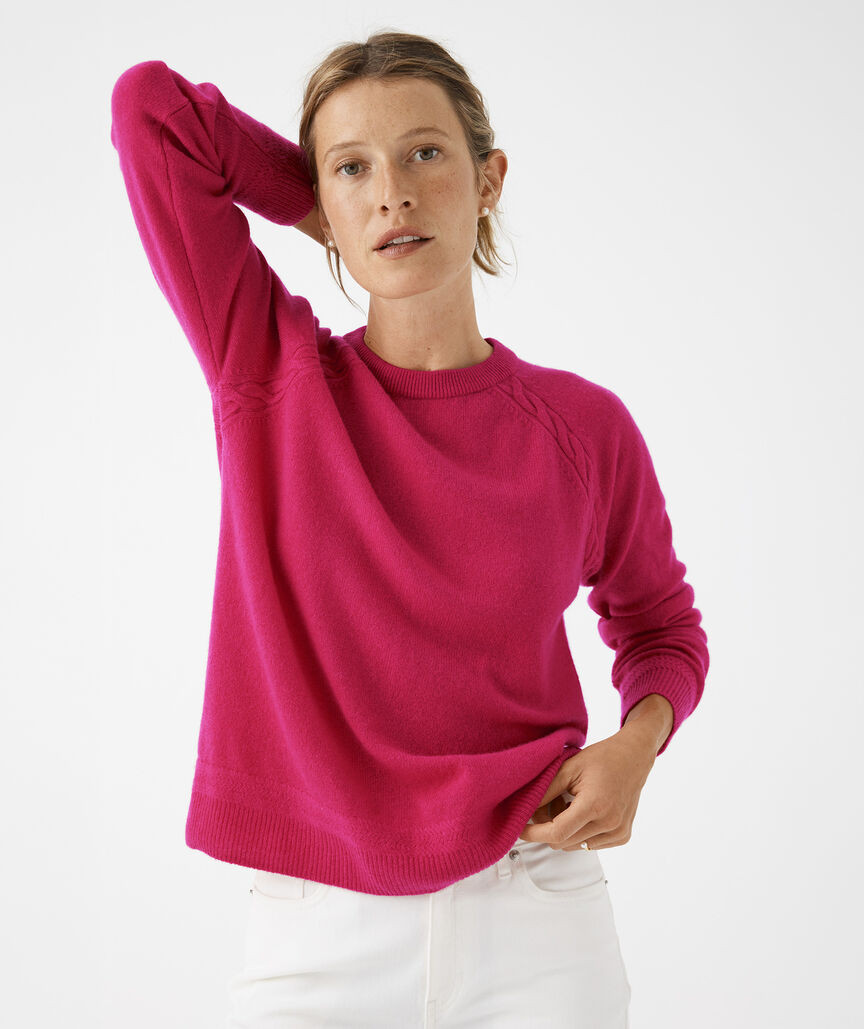 Seaspun Cashmere Rib Sweater | vineyard vines