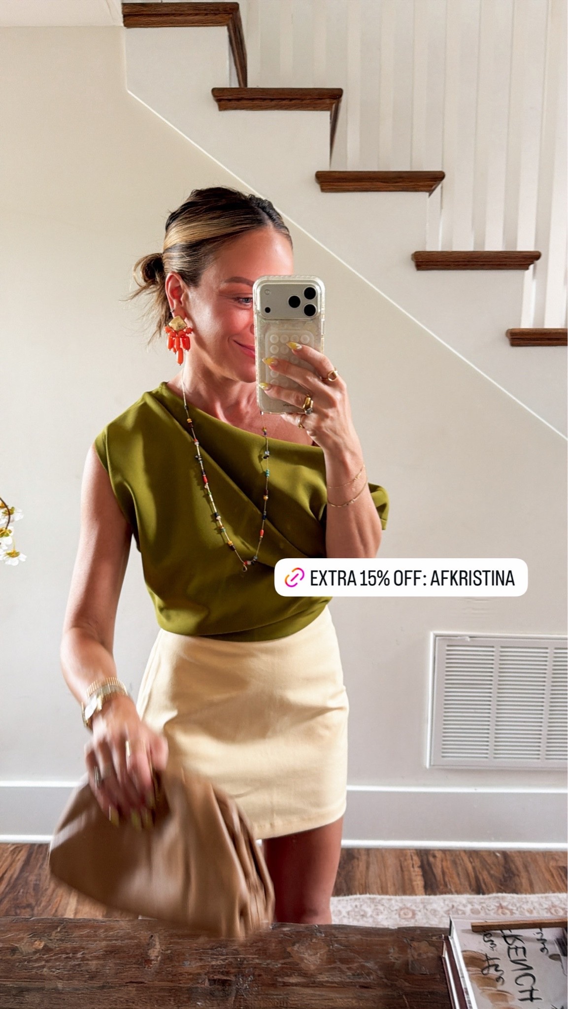 AFKRISTINA for extra 15% off the skort! In xs & S top! Date night outfit

#LTKootd #LTKSaleAlert #LTKgrwm