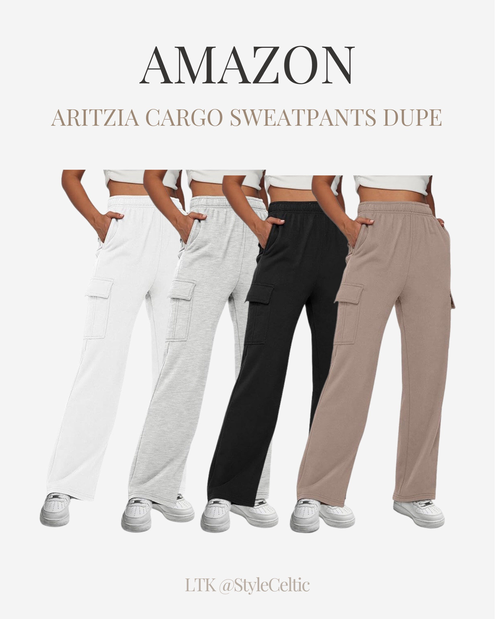 Amazon Aritzia Cargo Sweatpants Dupe ✨
.
.
Amazon dupes, aritzia dupes, Amazon loungewear, aritzia inspired, sweatpants, cargo pants, lounge pants, casual outfits, active wear, athletic wear, leggings outfits, comfy casual, comfy clothes,  comfy sets, lounge sets, Amazon finds, Amazon two piece sets, cargo sweatpants, trendy outfits, trendy clothing, Amazon trending, skims dupes, neutral clothes, minimalist clothing, neutral outfits, bonfire outfits, travel outfit, airport outfit, vacation outfits, airport style, airplane outfits

#LTKActive #LTKfindsunder50 #LTKtravel