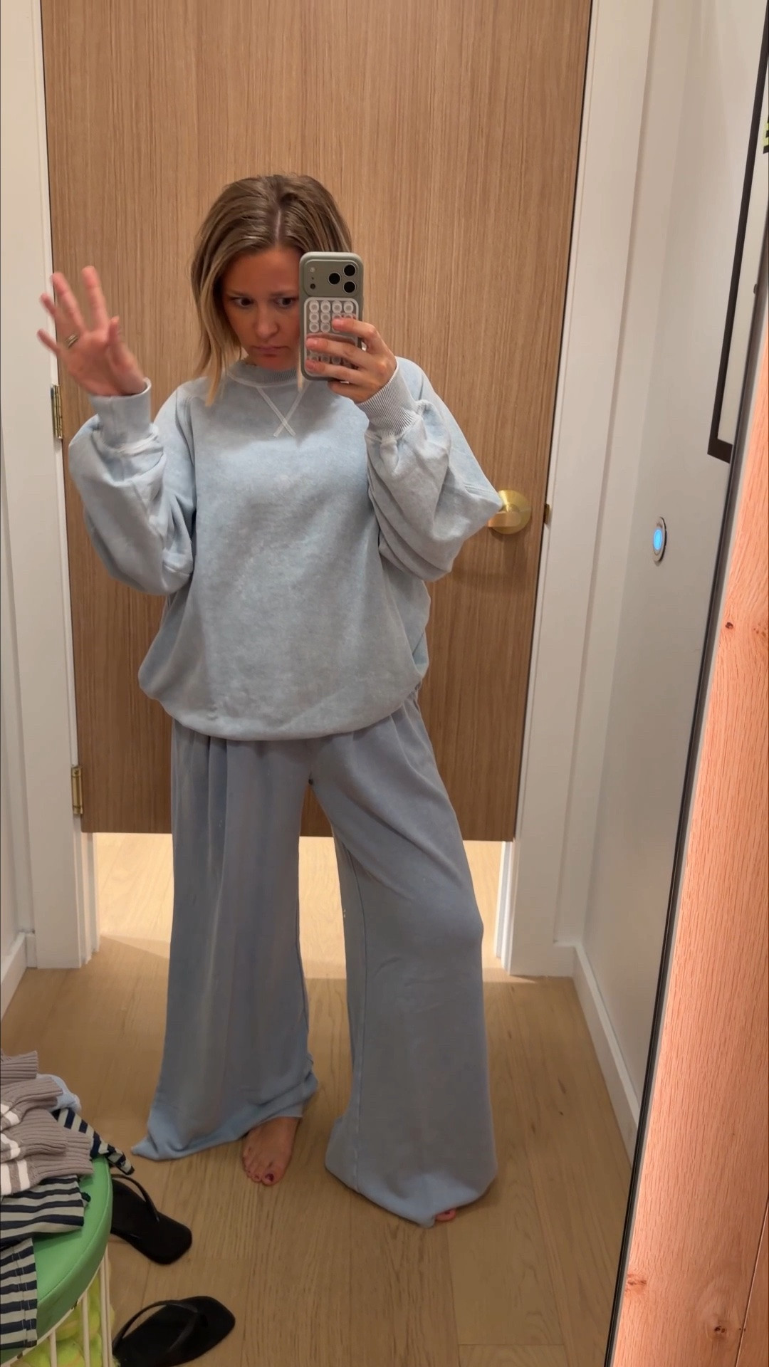 latest aerie finds!! Code STOCKNROLL works for $$ off! I got everything in a size small. Pants run long. Got a shirt in the blue sweat pants

#LTKootd #LTKselfcare #LTKSaleAlert