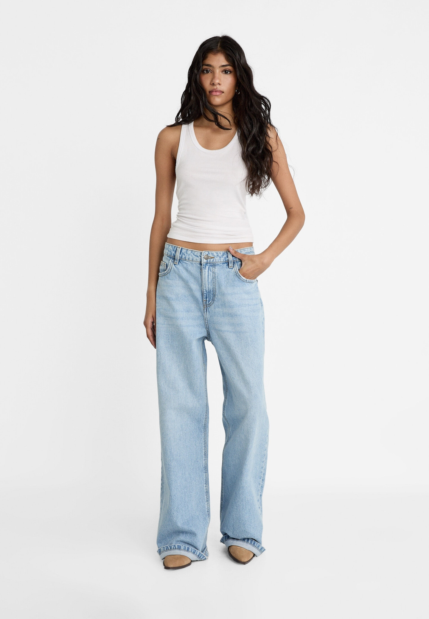 Racerback tank top | Stradivarius (UK)