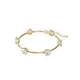 SWAROVSKI Constella Bangle Bracelet, Delicate Clear Crystals on a Gold-Tone Finish Setting, Part of  | Amazon (US)