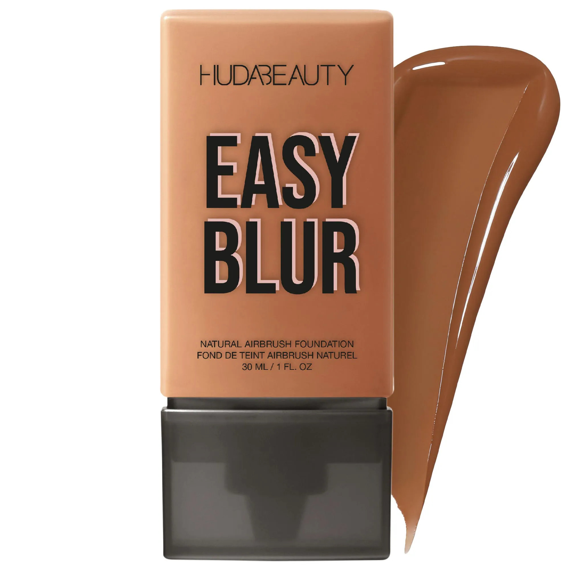 HUDA BEAUTY Easy Blur Natural Airbrush Foundation with Niacinamide Cocoa 510R 1 oz / 30 mL | Sephora (US)
