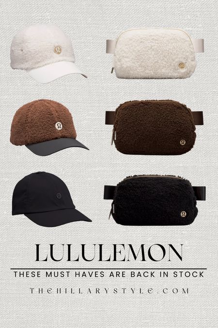 I love a good accessories pairing. Elevate your look with these pairs in the color of your choice at Lululemon. Most Loved Women’s Accessories!
Women’s accessories, women’s handbags, Women’s hats

#LTKGiftGuide #LTKstyletip #LTKfitness