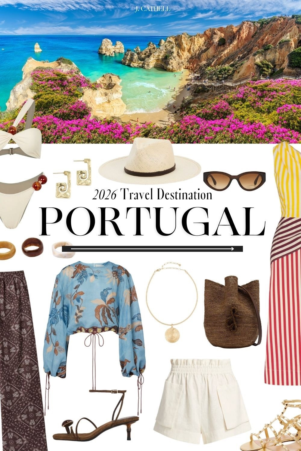 Portugal — the beautiful, unhurried way 🇵🇹✨

Seven days, three regions: Lisbon, the Douro Valley, and the Algarve. Think charming tiled streets, vineyard views, and a proper seaside reset — all with thoughtful pacing, beautiful hotels, and effortless travel in between.

Sharing the looks I’d pack for Portugal: chic walking shoes for cobblestones, breezy dresses for wine country, and relaxed coastal pieces for Algarve sunsets. Tap to shop and save for future travel inspo. ✈️🤍#PortugalStyle #TravelWardrobe #

#LTKOver40 #LTKootd #LTKTravel