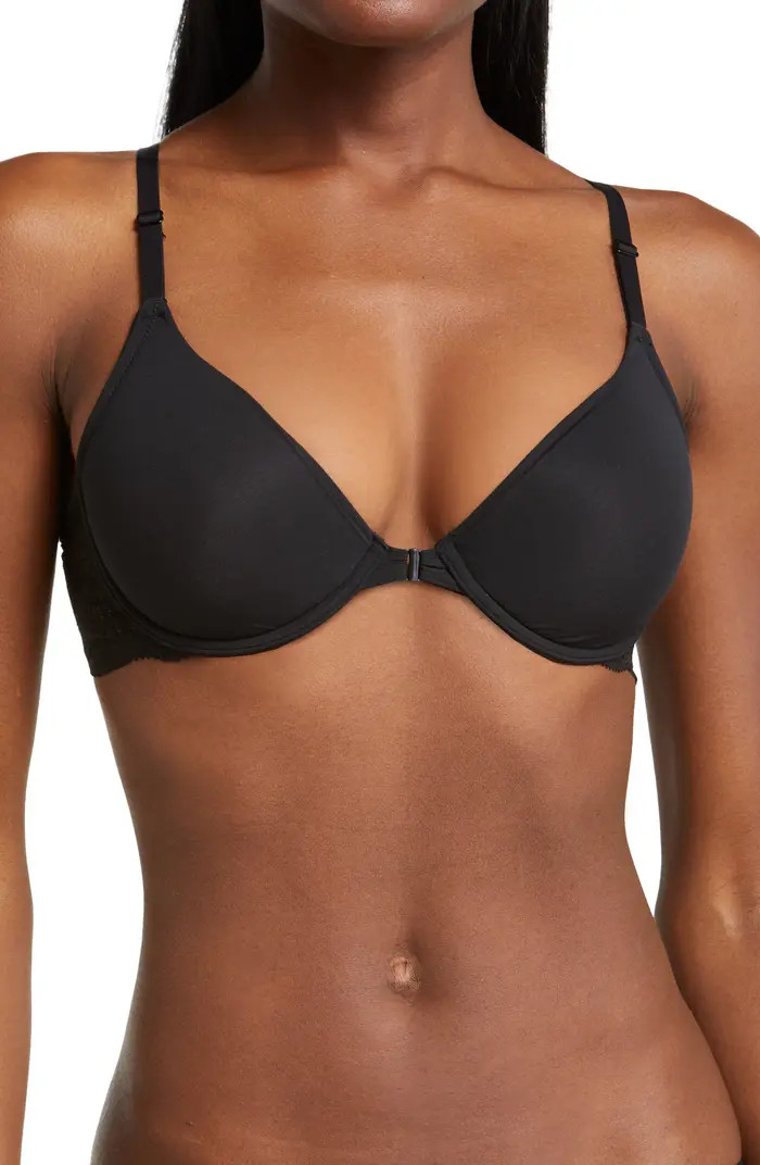 Underwire Front Close Contour Bra | Nordstrom