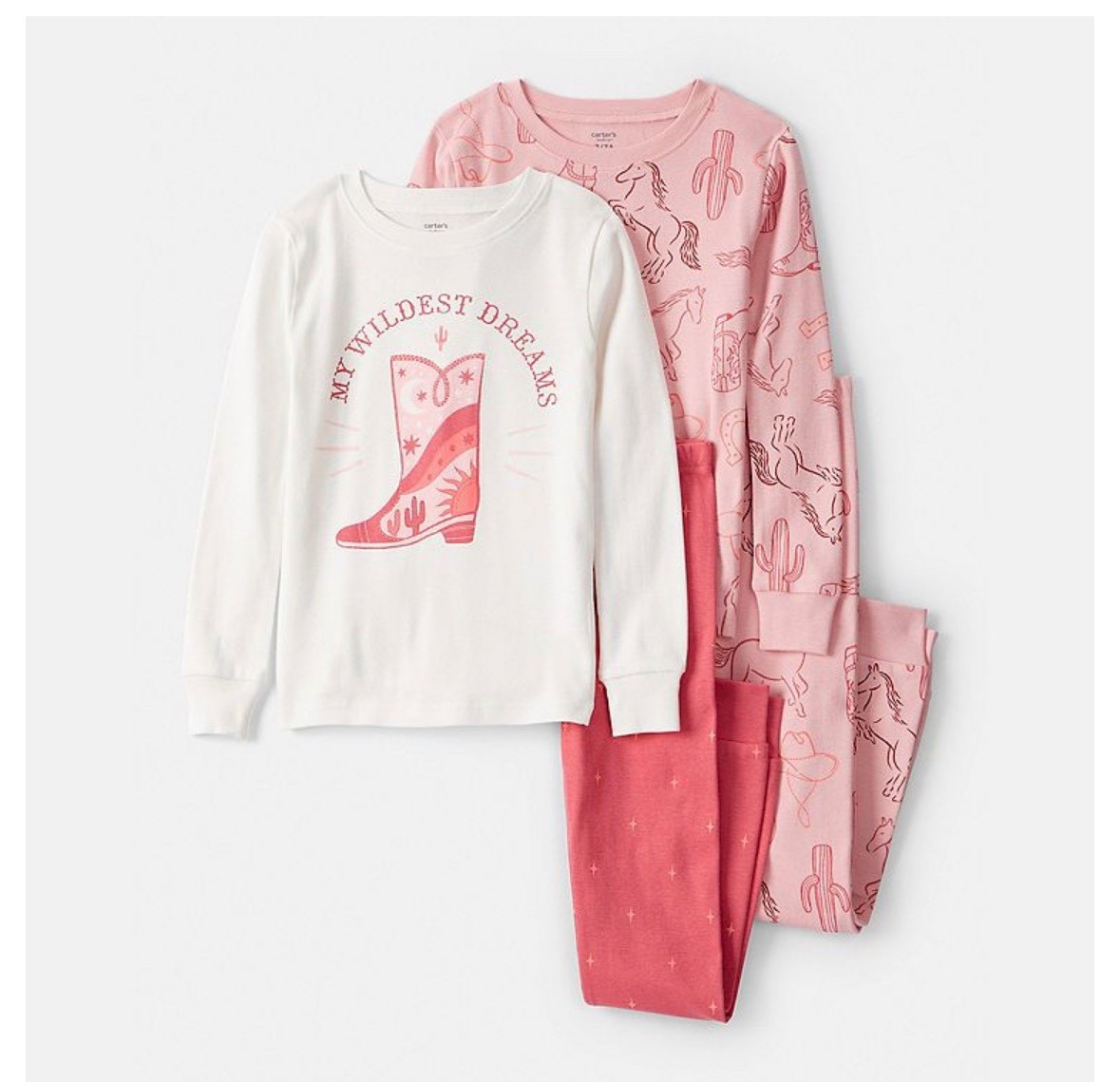 $4.80 for TWO pairs of pjs? Say less 😮‍💨 great buy in girl sizes! 

#LTKKids #LTKSaleAlert