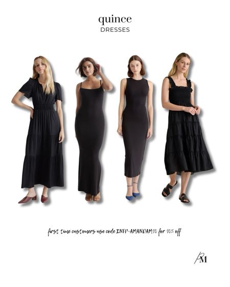 Quince dresses! I am loving all of these for summer. First time customers use my code INFP-AMANDAM10 for 10% off. 

#LTKSaleAlert #LTKSeasonal #LTKStyleTip