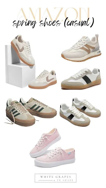Cute sneakers from Amazon!

#LTKOver40 #LTKSaleAlert #LTKActive