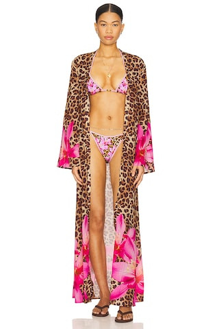 Runaway The Label Camille Robe in Bimini Pink from Revolve.com | Revolve Clothing (Global)