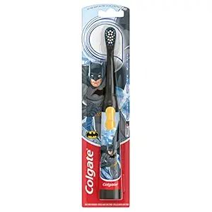 Colgate Kids Battery Powered Toothbrush, Batman, Extra Soft Toothbrush, Ages 3 and Up, 1 Pack | Amazon (US)