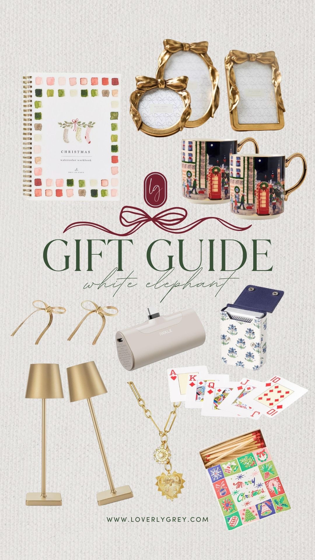 Looking for white elephant gifts everyone will actually want? My White Elephant Gift Guide focuses on smart, useful picks that work for any recipient — no gimmicks required.
🛍️ From everyday essentials to stylish extras, each option hits that sweet spot where people don’t want to pass it up.

#Loverly Grey #WhiteElephantGifts #GiftGuide #HolidayGiftGuide #UsefulGifts #HolidayShopping #GiftExchange #GiftsEveryoneLoves #PracticalGifts #GiftGuide2025

#LTKHome #LTKHoliday #LTKGiftGuide