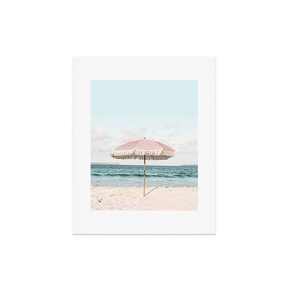 Pink Umbrella Art | Pottery Barn Teen