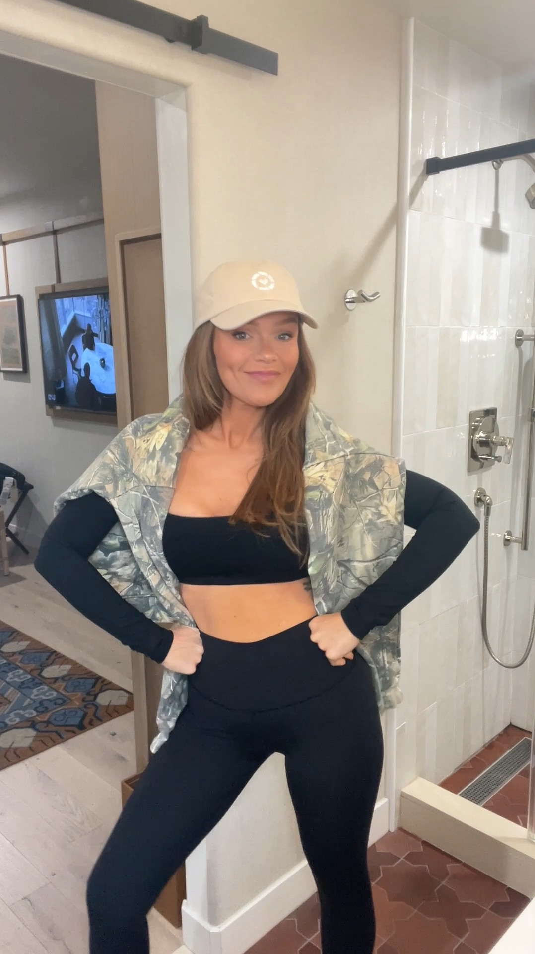 Archery outfit! Wearing a size Medium in the top. Size 4 in the leggings. XL in sweatshirt from Los Sundays. 

#LTKFindsUnder100 #LTKTravel #LTKWatchNow