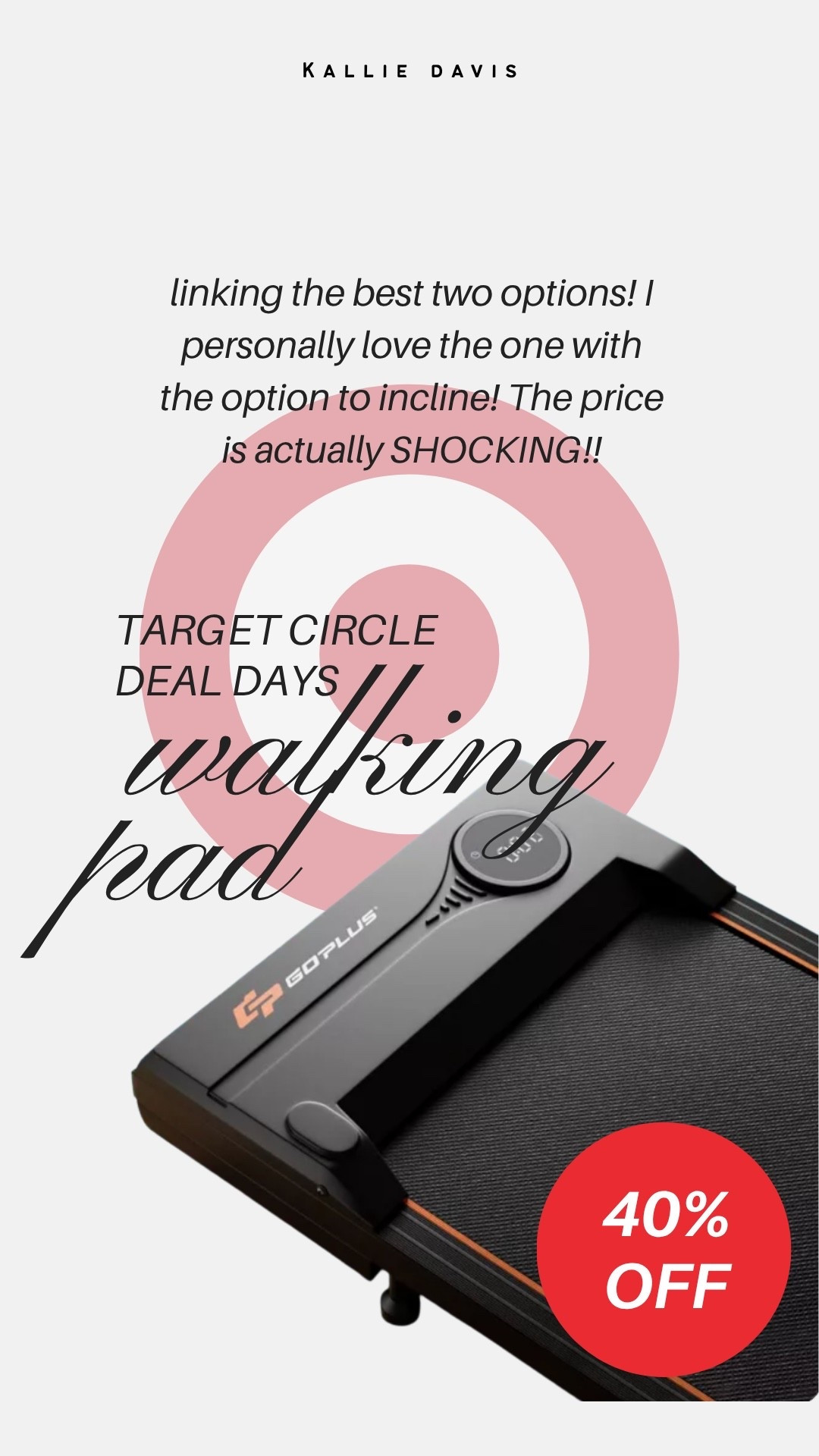Walking pads are such a good investment!! Do good while you want to binge your fav show but get your steps in for the day! So easy to have at home especially as a mom!

#LTKSaleAlert #LTKmomlife #LTKfitnessgoals