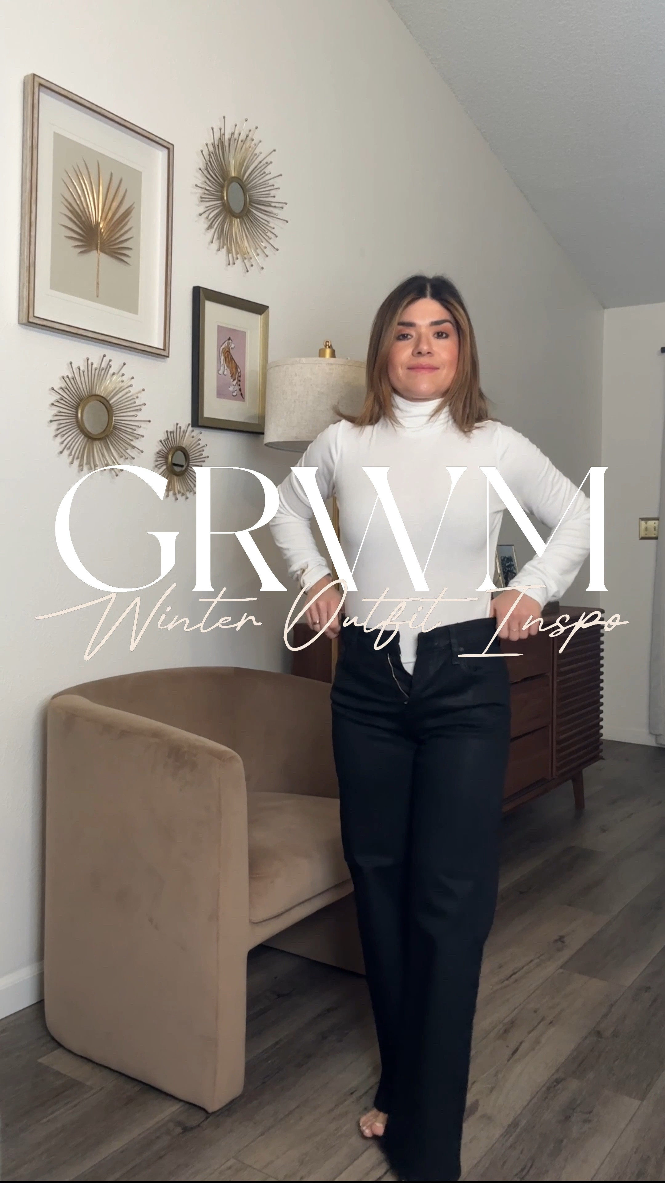 GRWM! A black and white winter outfit!
Top size xs. Highly recommend it! The quality is amazing! 
Jeans size 25
Jacket size xs
Linked similar outfits

#LTKstyletip #LTKfindsunder50 #LTKfindsunder100
