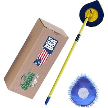 CHOMP Long Handle Wall Cleaner, 5 Minute CleanWalls Extendable Wall Washer, Ceiling Cleaner, Base... | Amazon (US)