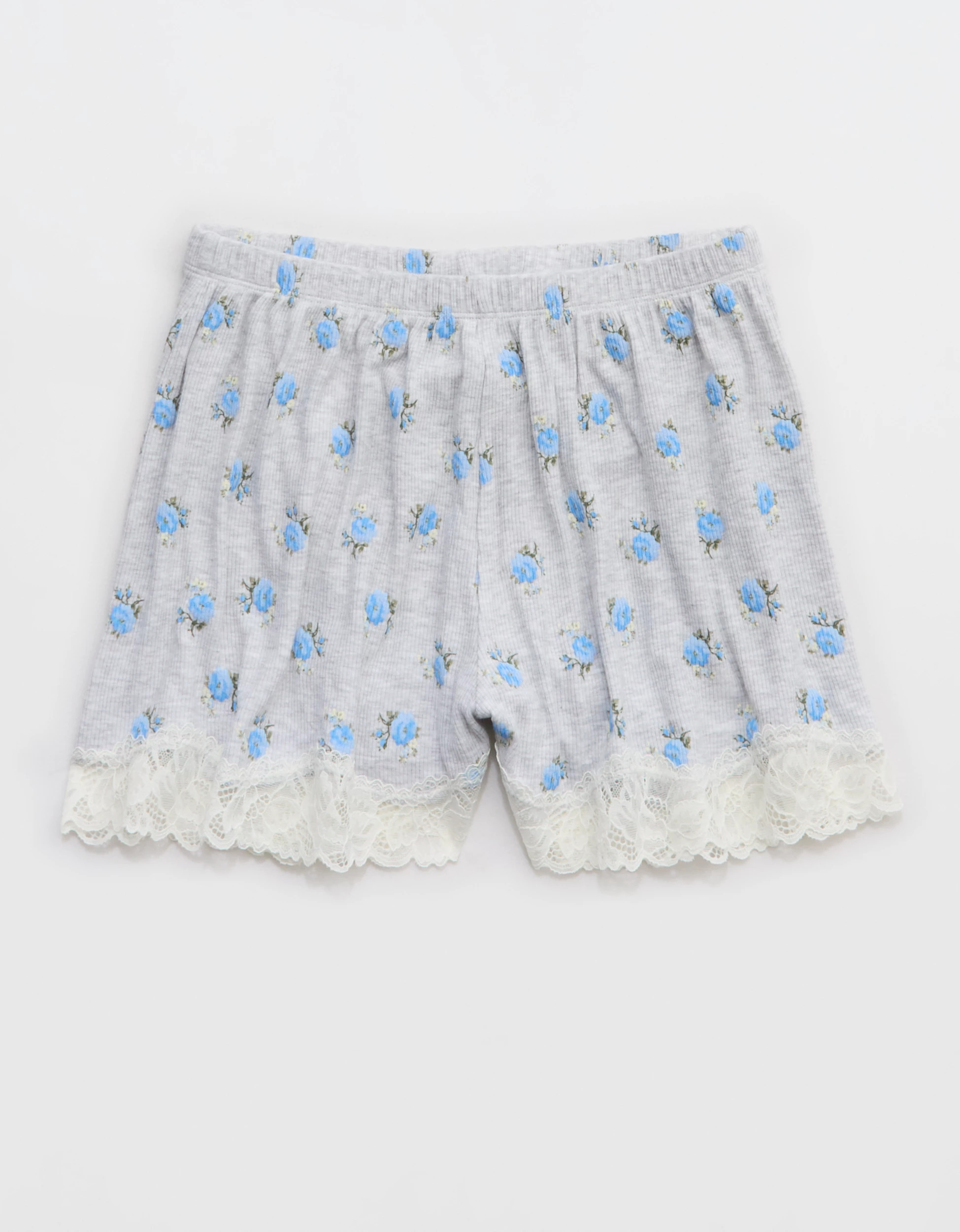 OVERSLEPT by Aerie Real Soft Ribbed Pajama Short | Aerie