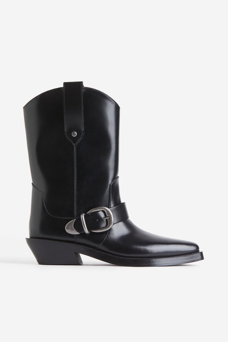 Cowboy Boots - Black - Ladies | H&M US | H&M (US + CA)