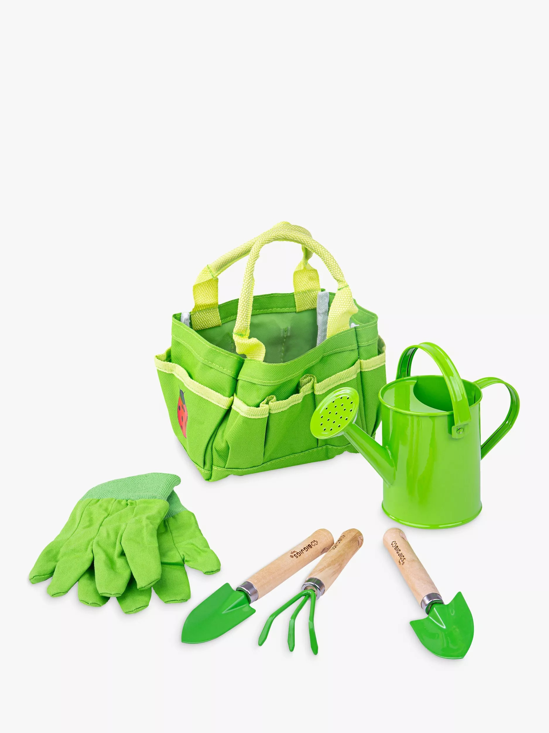Bigjigs Toys Children's Garden Tool Bag | John Lewis (UK)