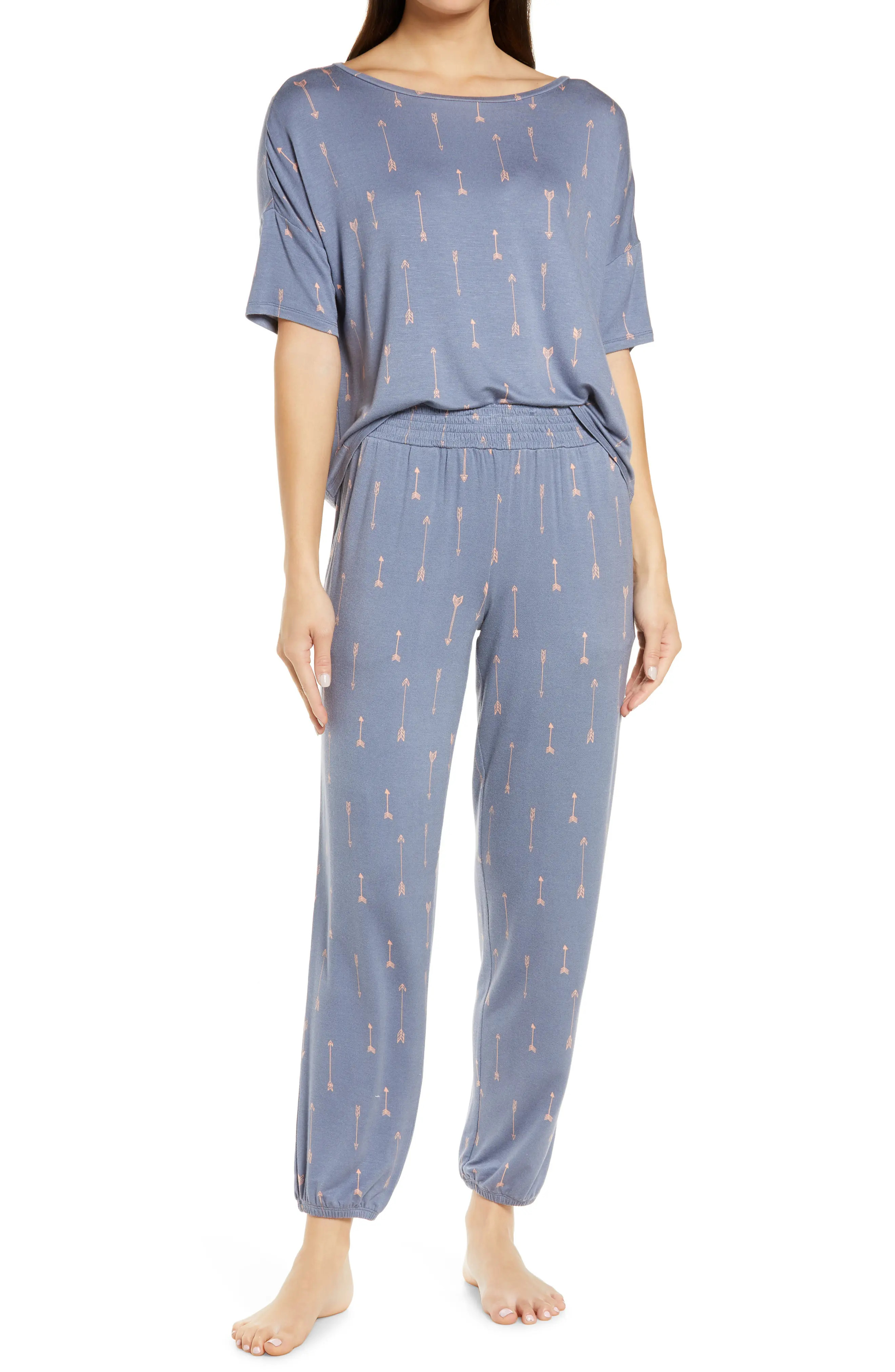 Honeydew Intimates Honeydew Sun Lover Lounge Set, Size X-Large in Calcite Arrows at Nordstrom | Nordstrom