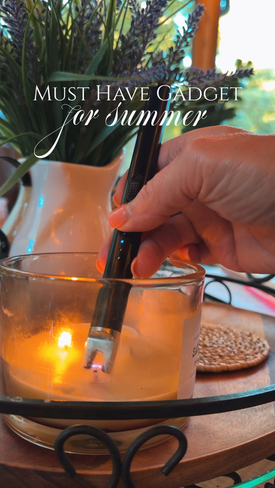 Must have gadget for summer! 

rechargeable lighter | candle lighter | camping | grill | BBQ | flameless | arc lighter | summer must have

#LTKSeasonal #LTKHome #LTKmorningroutine